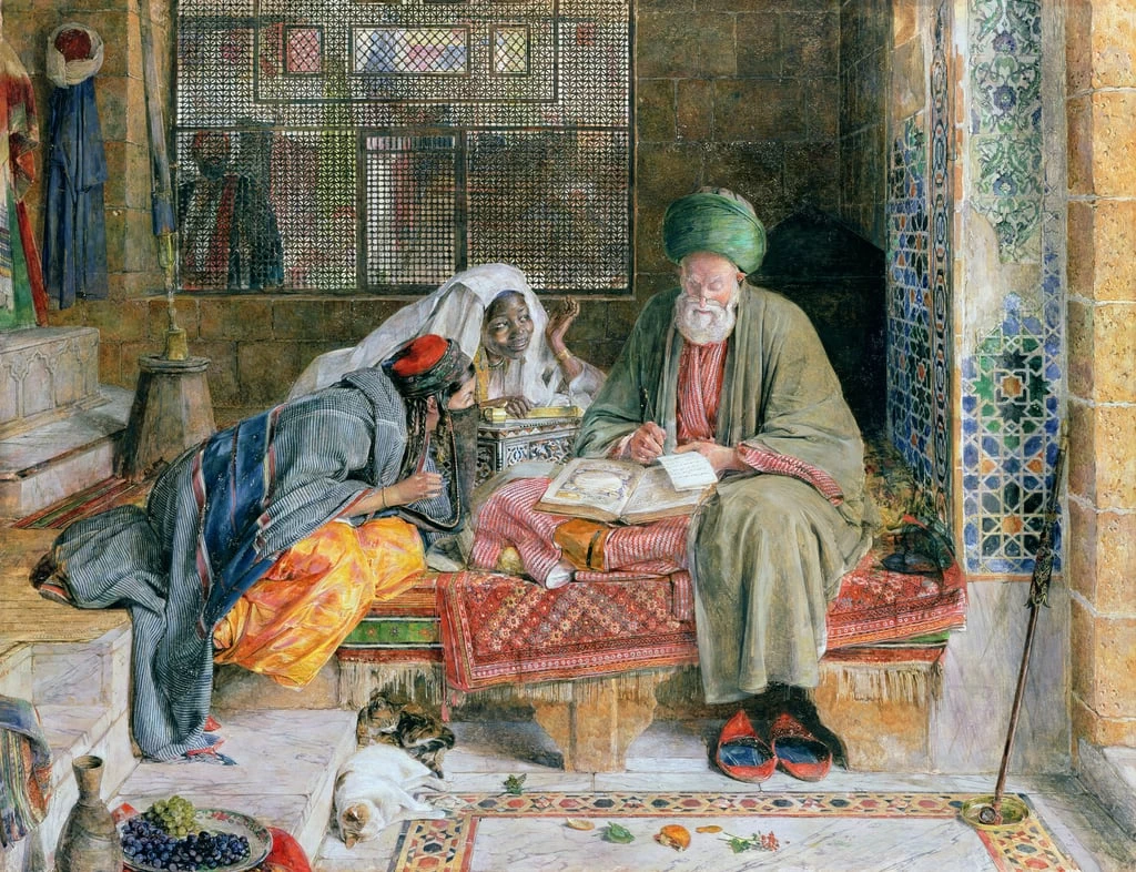 John_Frederick_Lewis_ - _Unbekanntes_Bild_, _(MeisterDrucke, 821842)